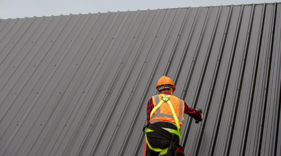 Professional metal roof installation in East Troy, WI